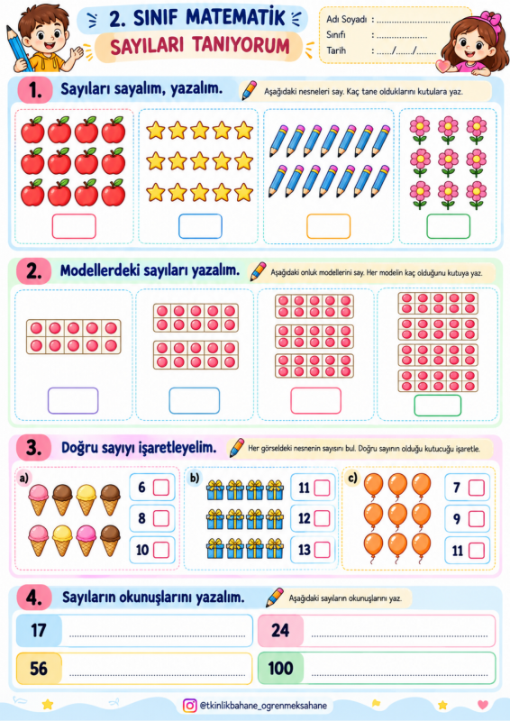 2. Sınıf Nesne Sayısını Belirleme